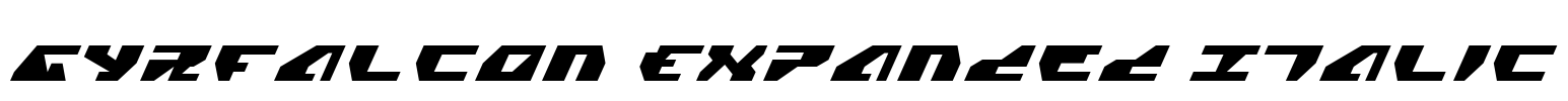 Gyrfalcon Expanded Italic