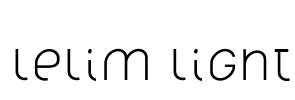 lelim Light Font Image