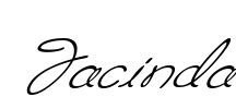 Jacinda Font Image