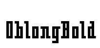 OblongBold