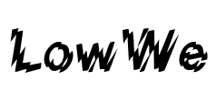 LowWe Font Image