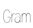 Gram Font Image