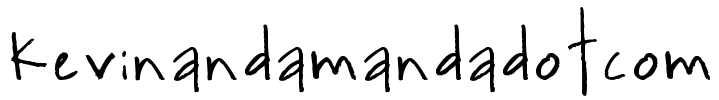 kevinandamandadotcom Font Image