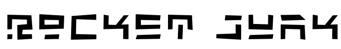 Rocket Junk Font Image