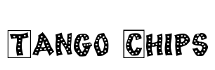 Tango Chips Font Image