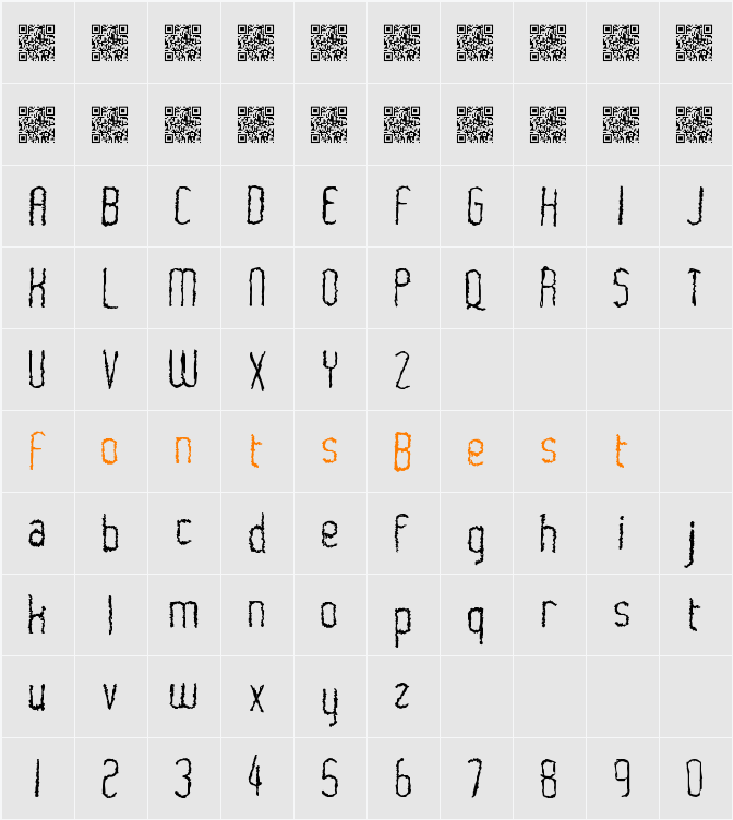 WorldShocker Character Map