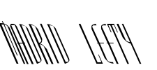 Madrid Lefty Font Image