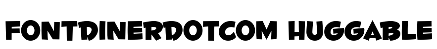 Fontdinerdotcom Huggable Font Image