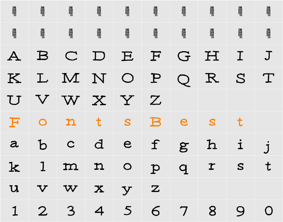 MOA 3 Character Map