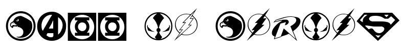 Hall of Heroes Font Image