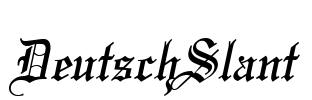 DeutschSlant