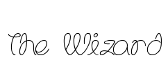 The Wizard Font Image