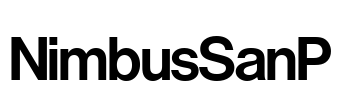 NimbusSanP Font Image