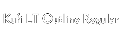 Kufi LT Outline Regular