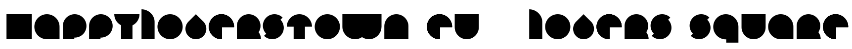 HAPPYLOVERSTOWN.EU - Lovers Square Font Image