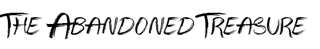 The Abandoned Treasure Font Image