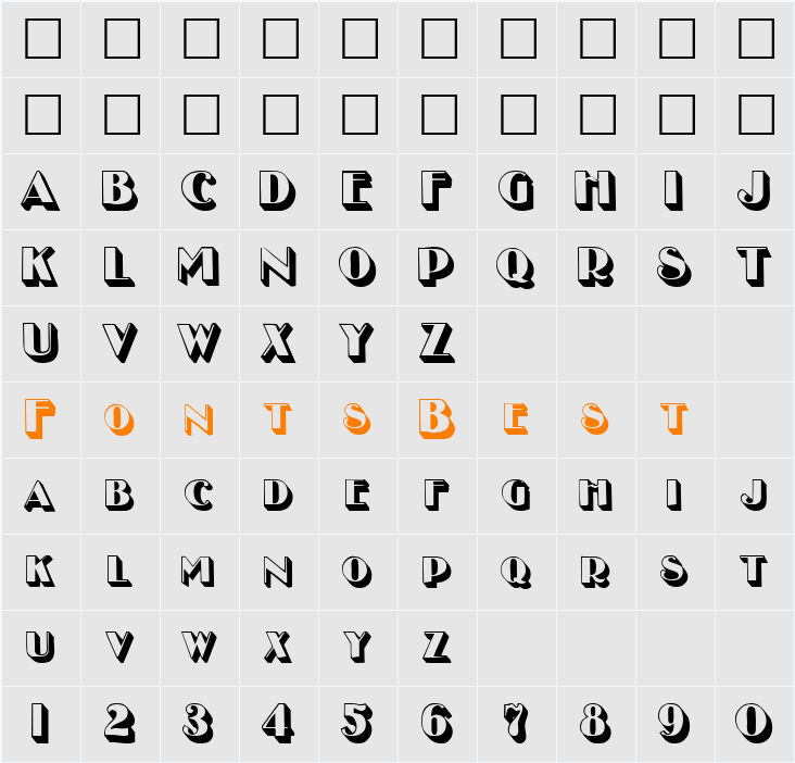 New Year Character Map