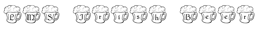 LMS Irish Beer Font Image