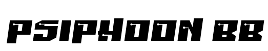 Psiphoon BB Font Image