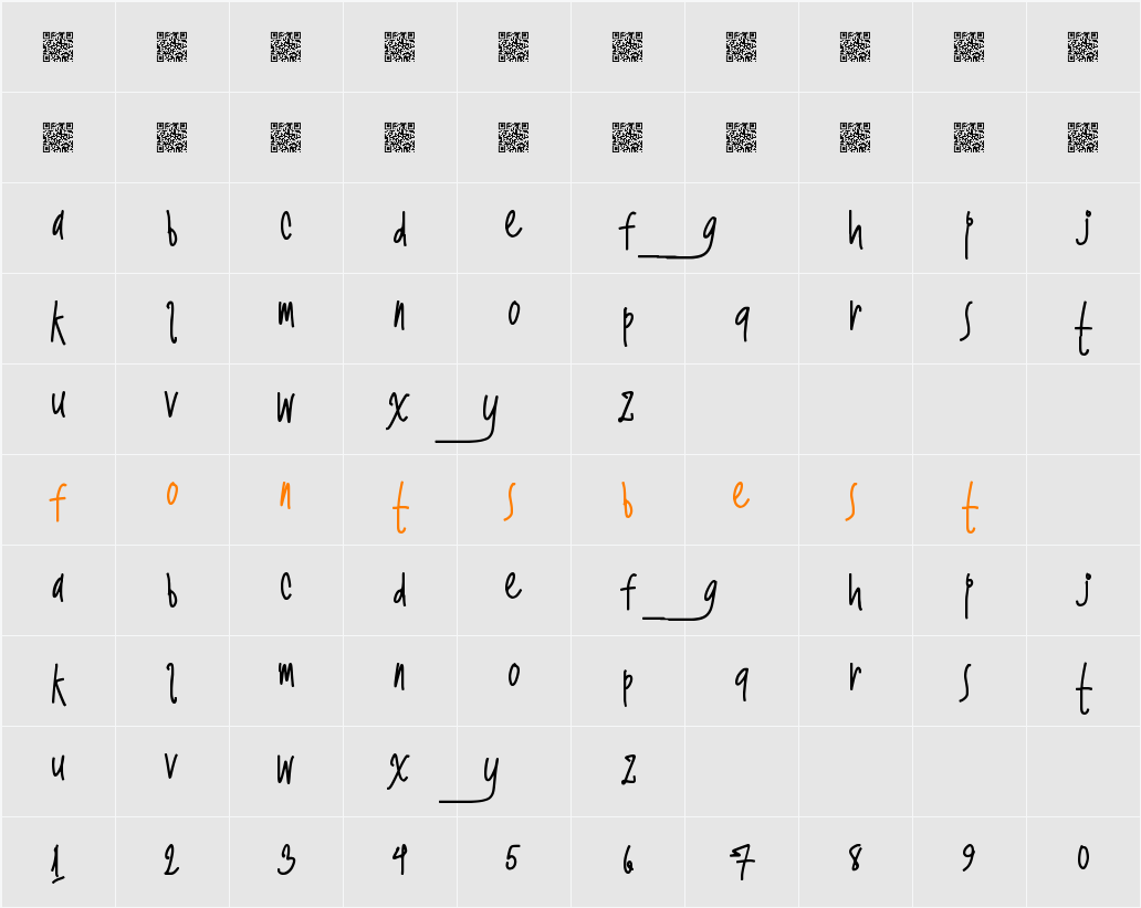 TwerkingNasty Character Map