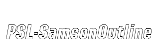 PSL-SamsonOutline