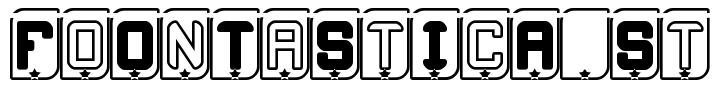 FoOnTaStIcA St Font Image