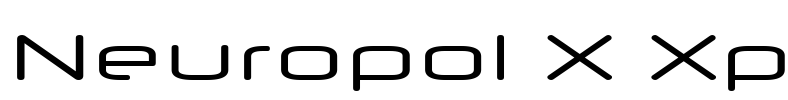 Neuropol X Xp Font Image