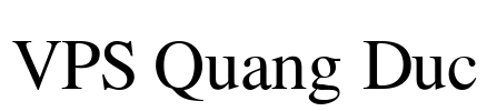 VPS Quang Duc Font Image