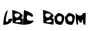 LBC Boom Font Image