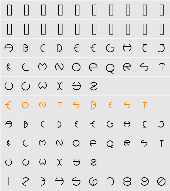 Devil Character Map