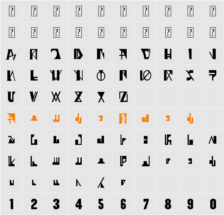 07-GHOST Zaiphon Character Map