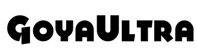 GoyaUltra Font Image