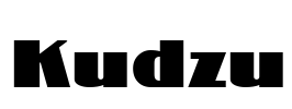 Kudzu Font Image