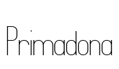 Primadona Font Image