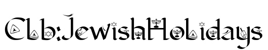 Clb:JewishHolidays