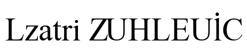 Lazuri ATHLETIC Font Image
