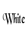 White Font Image