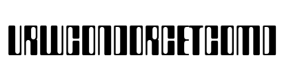 URWCondorcetComD Font Image