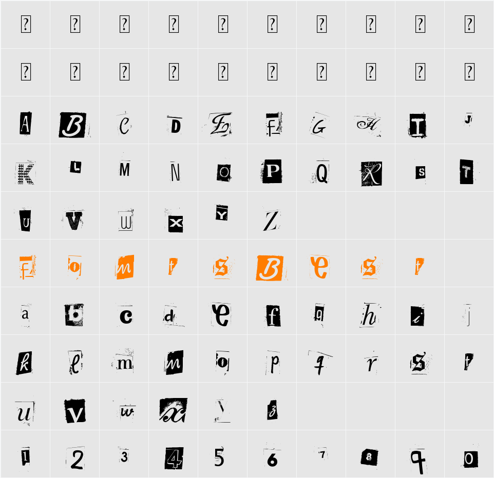 Woodcutter Anonymous part 2 Character Map