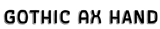 Gothic AX Hand