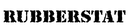 RubberStaT Font Image