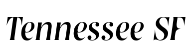 Tennessee SF Font Image