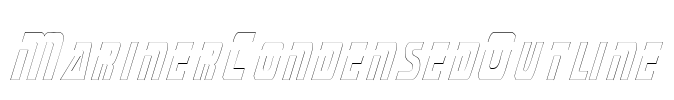 MarinerCondensedOutline