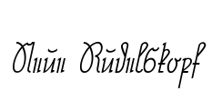 Neue Rudelskopf Font Image
