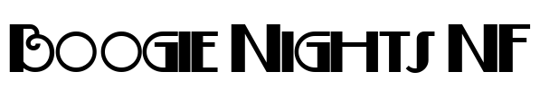 Boogie Nights NF Font Image