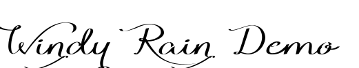 Windy Rain Demo