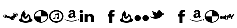 Social Font Face Font Image