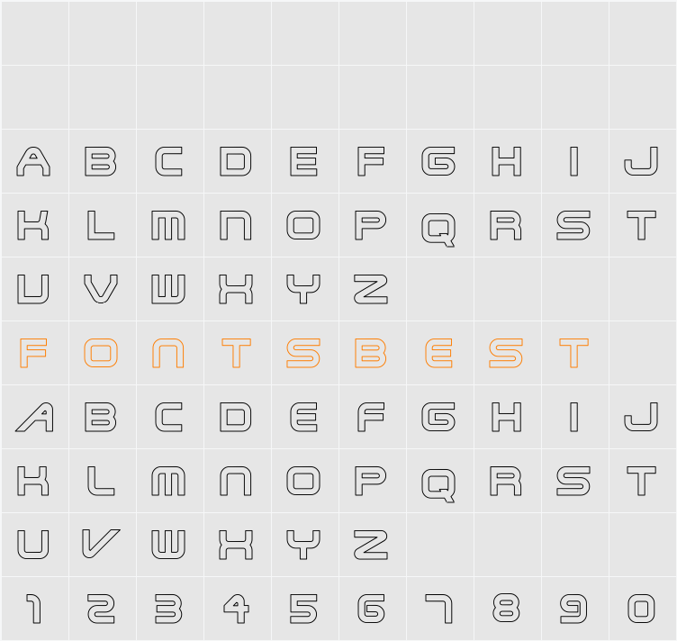 Steel Hollow Character Map