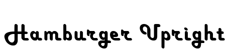 Hamburger Upright