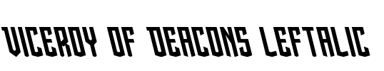Viceroy of Deacons Leftalic